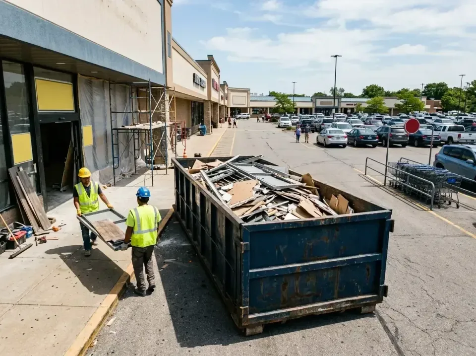 retail-store-renovation-debris-003 — frequently asked questions, Roll-off Dumpster Rentals in Southlake, TX